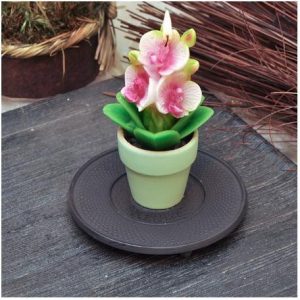 Фън Шуй Свещ - Орхидея (саксийка)